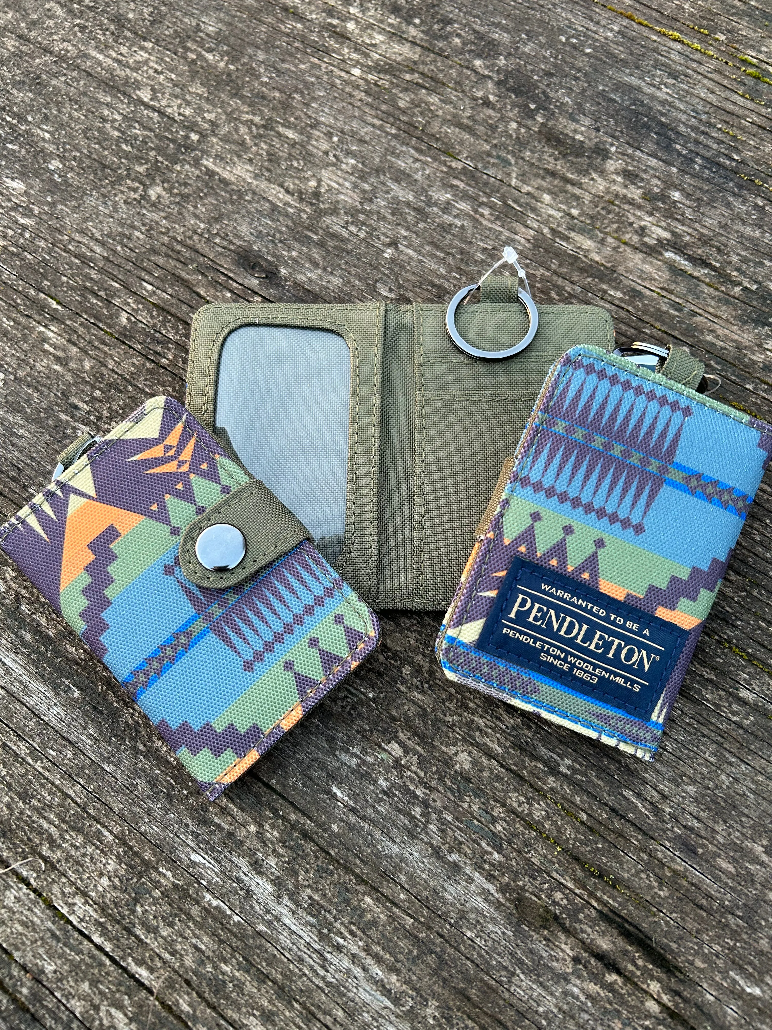 Mystic Lake Key Ring Wallet