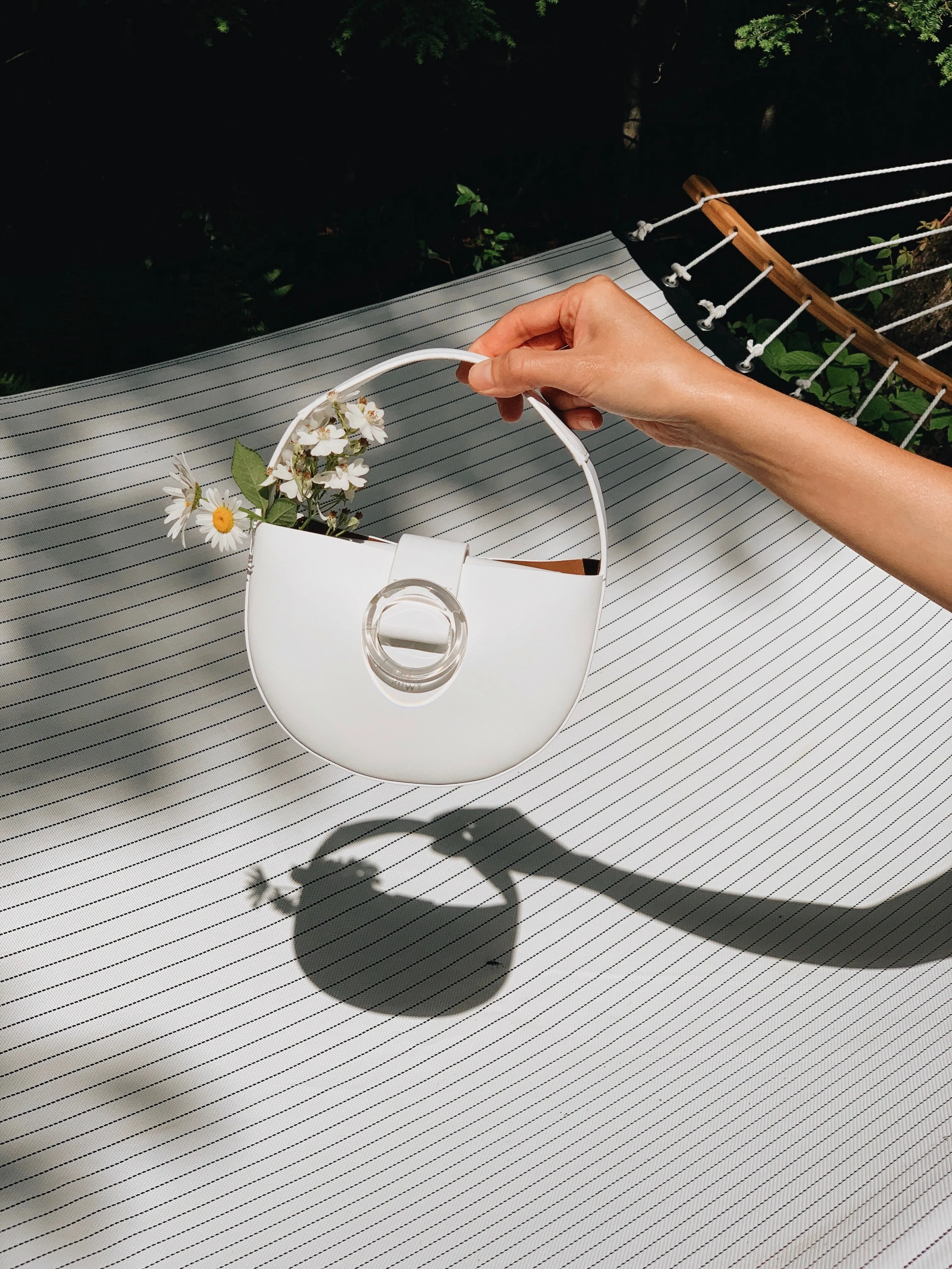 Nº52 Demi Lune Mini - Blanc
