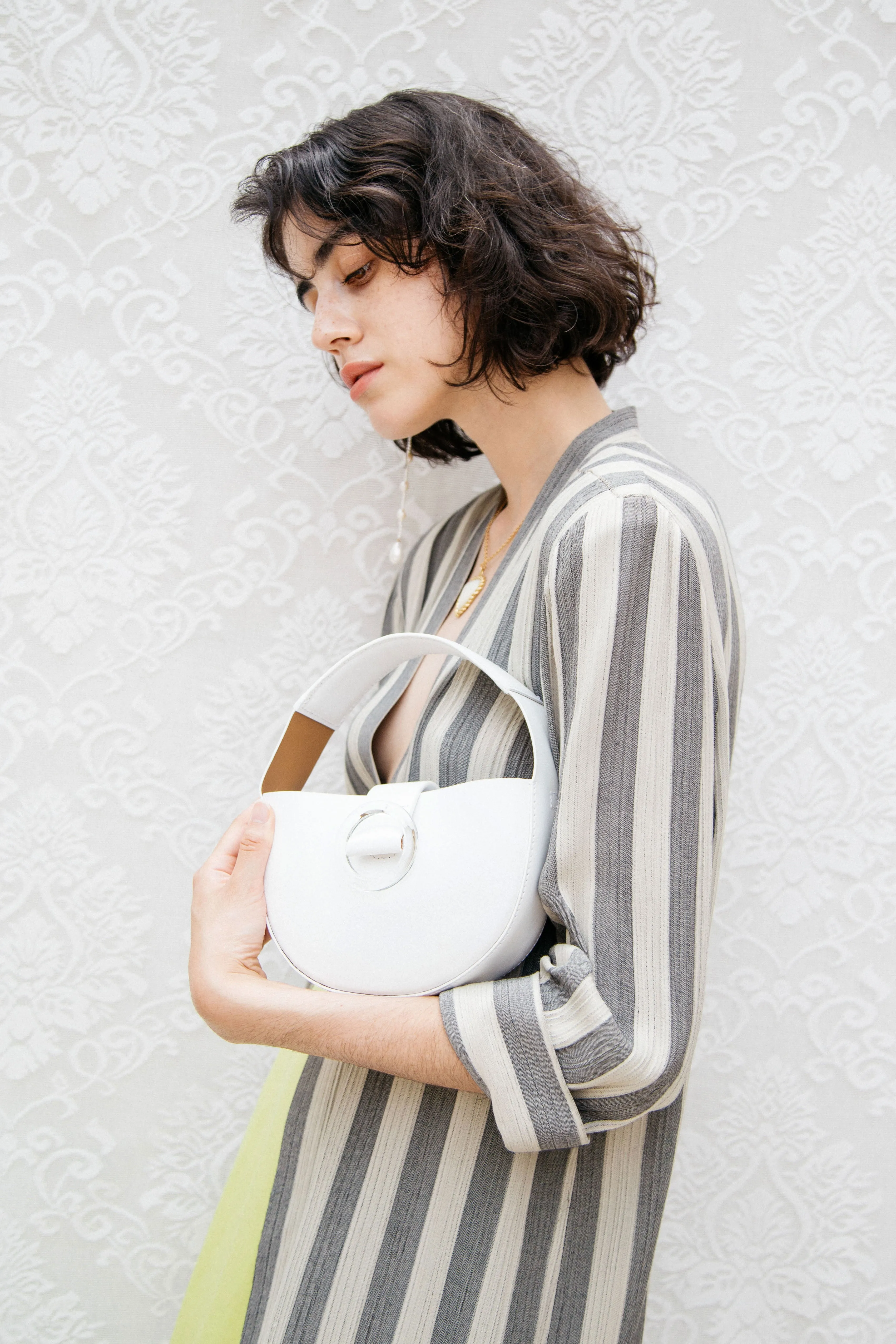 Nº52 Demi Lune Mini - Blanc