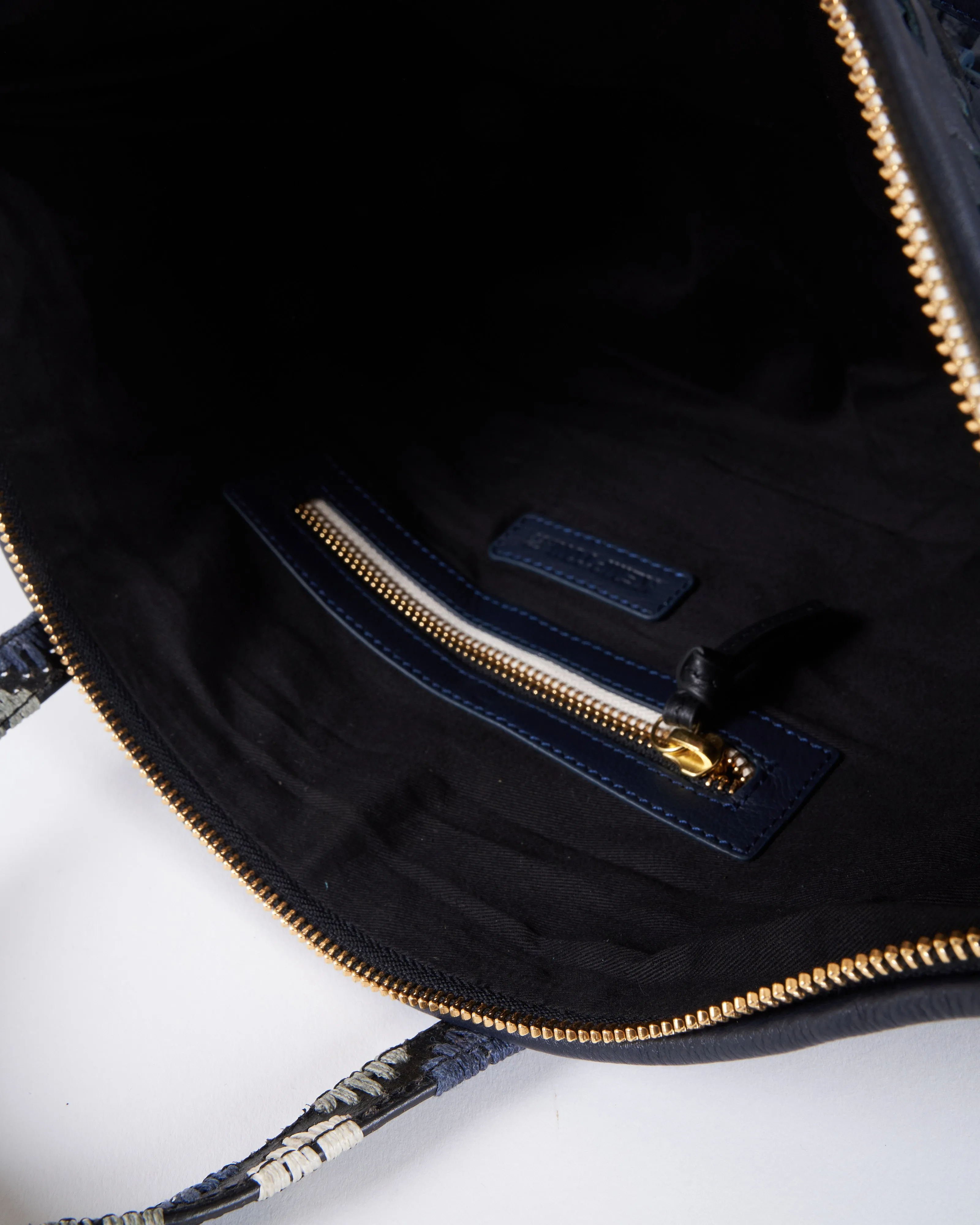 navy weave devon - navy