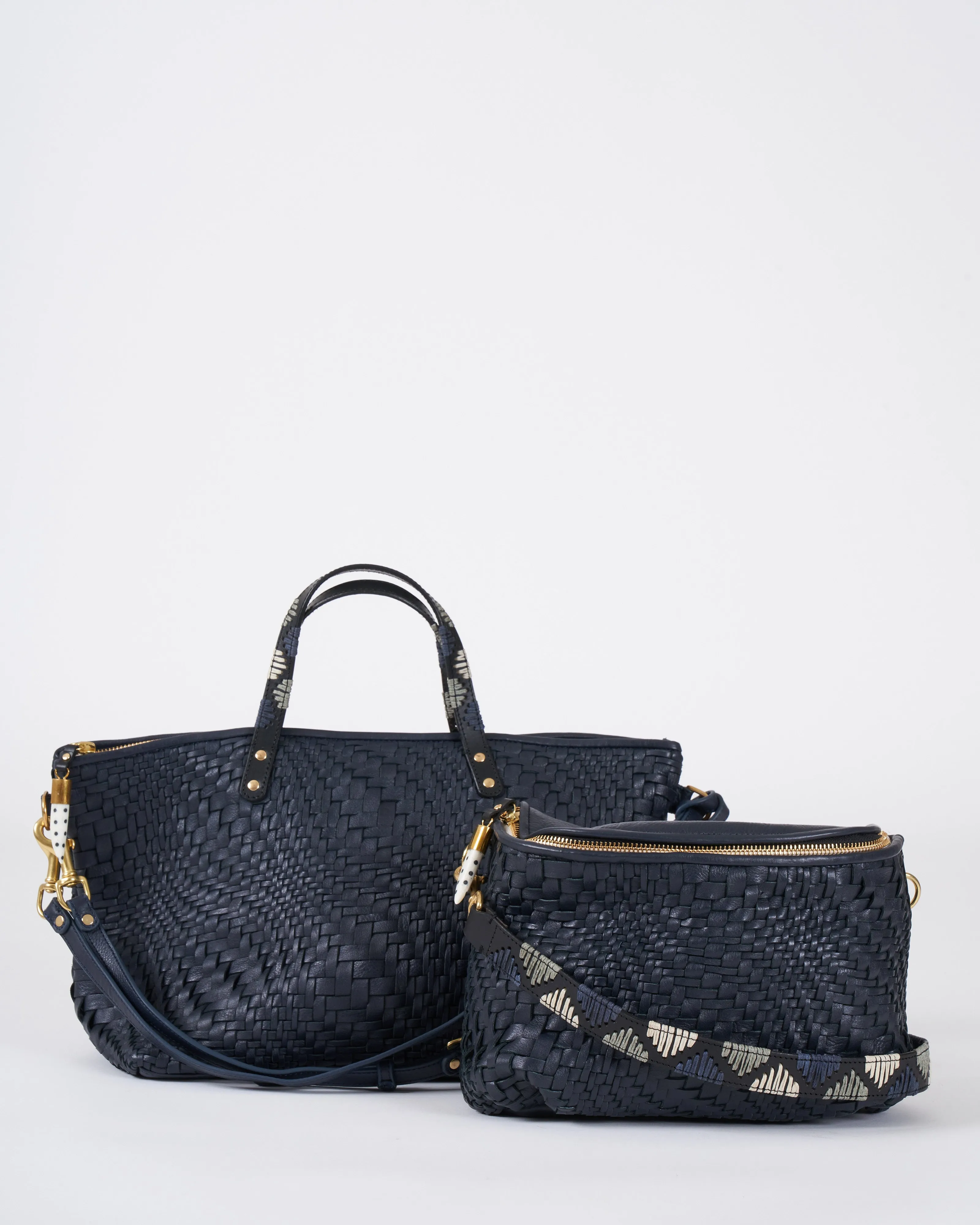 navy weave devon - navy