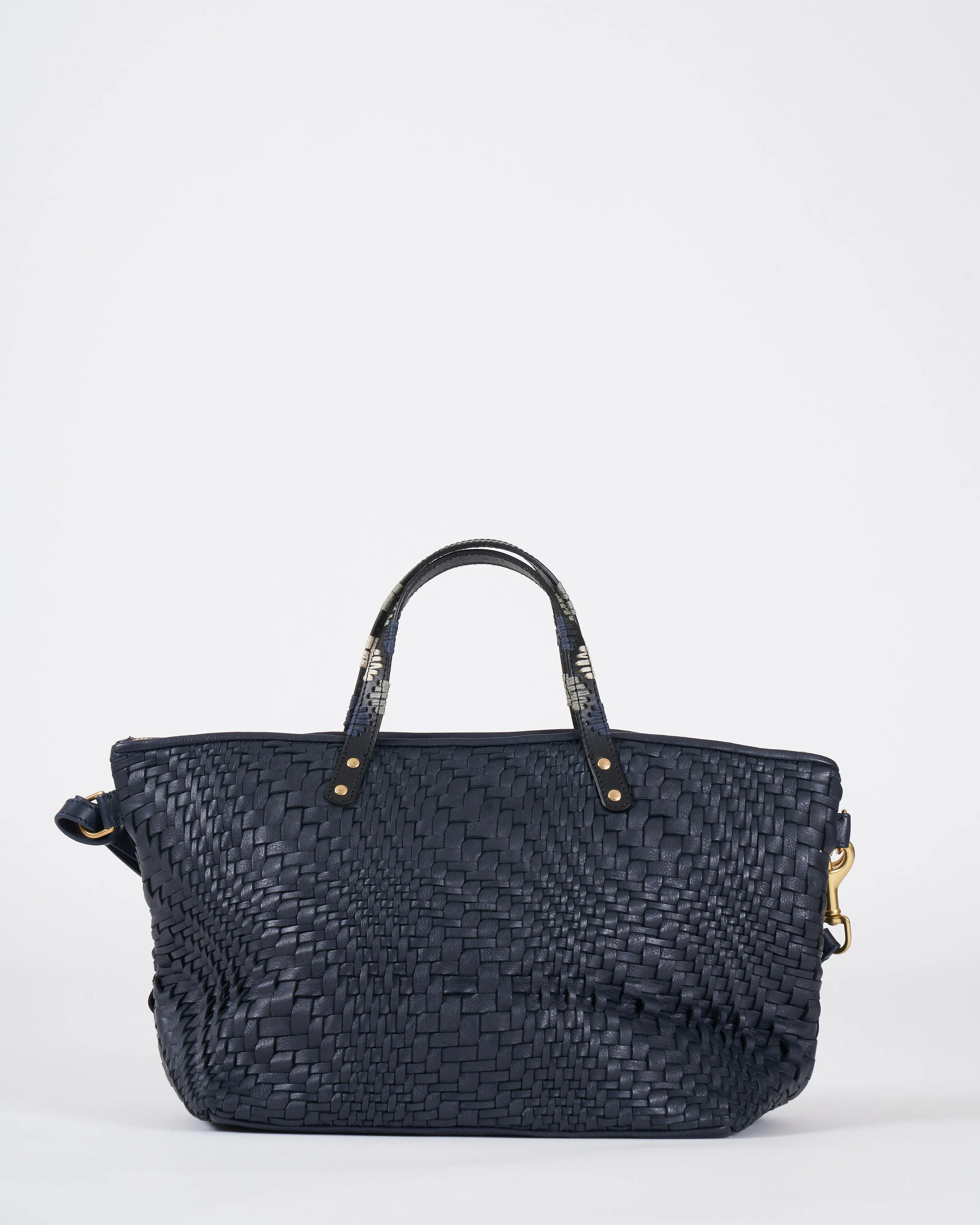 navy weave devon - navy