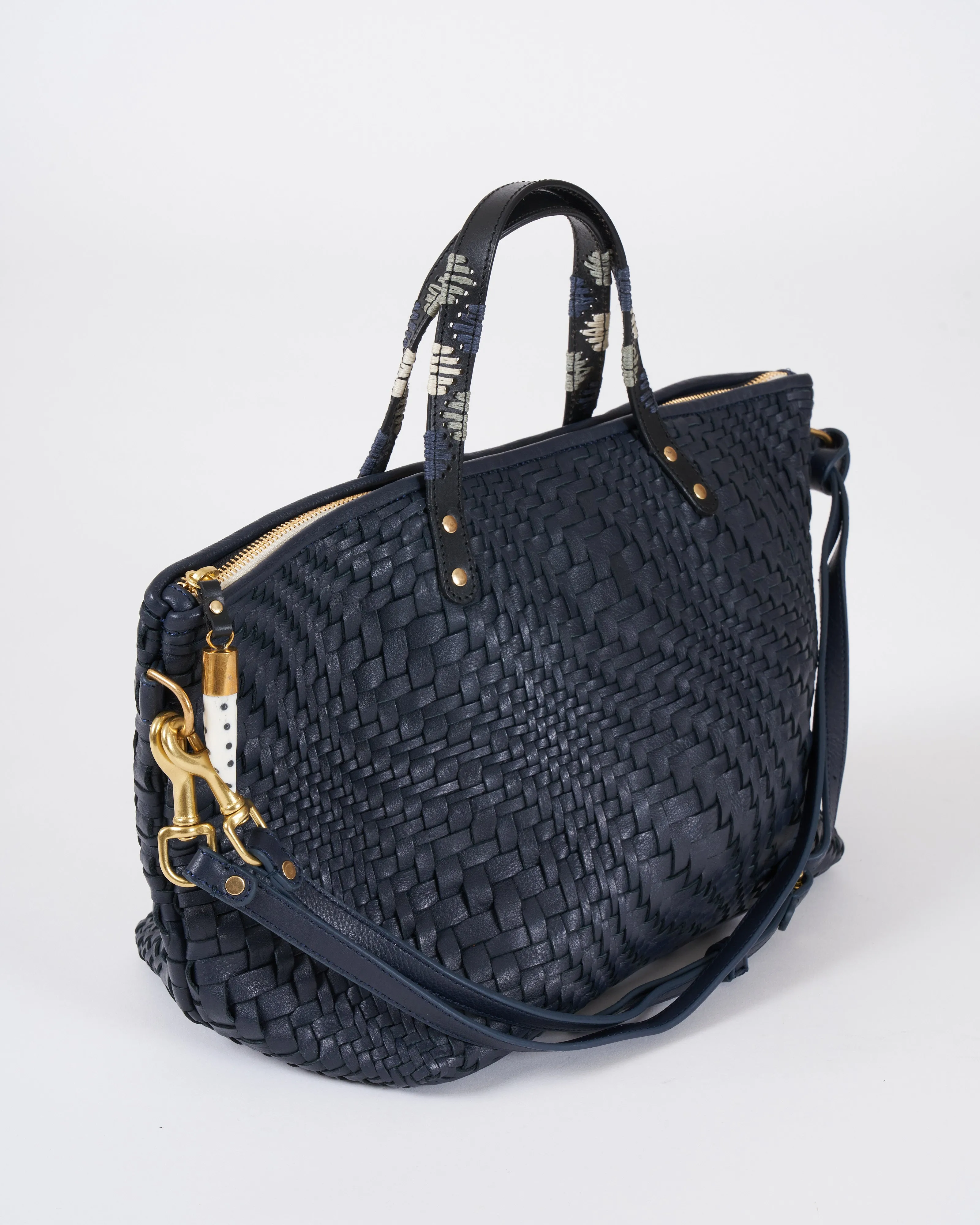 navy weave devon - navy