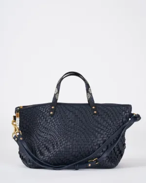navy weave devon - navy