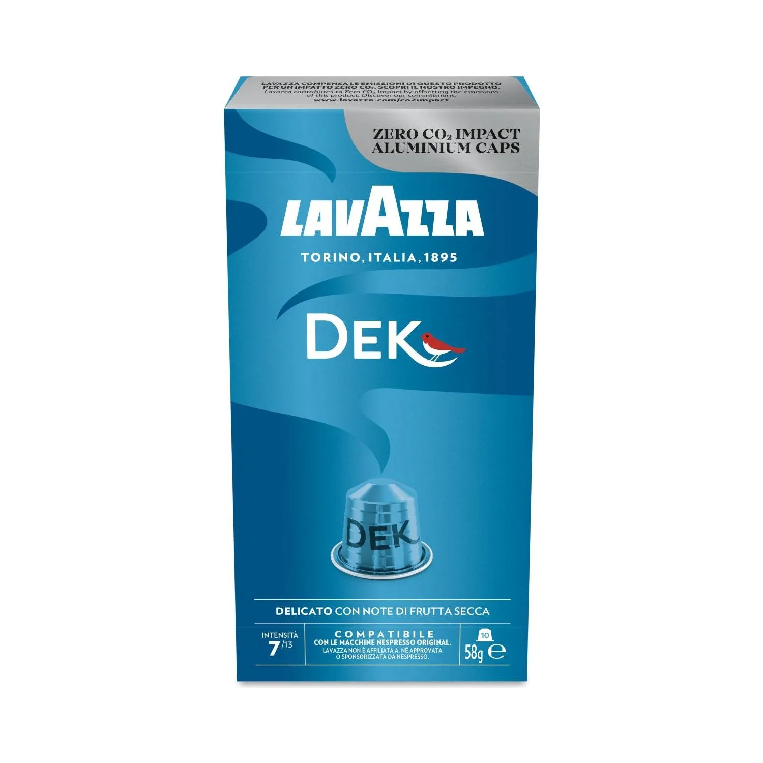 Nespresso Compatible Lavazza Dek 100 Coffee Capsules