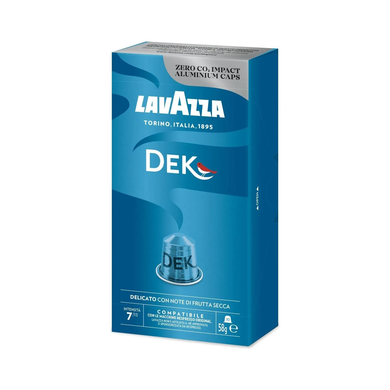 Nespresso Compatible Lavazza Dek 100 Coffee Capsules
