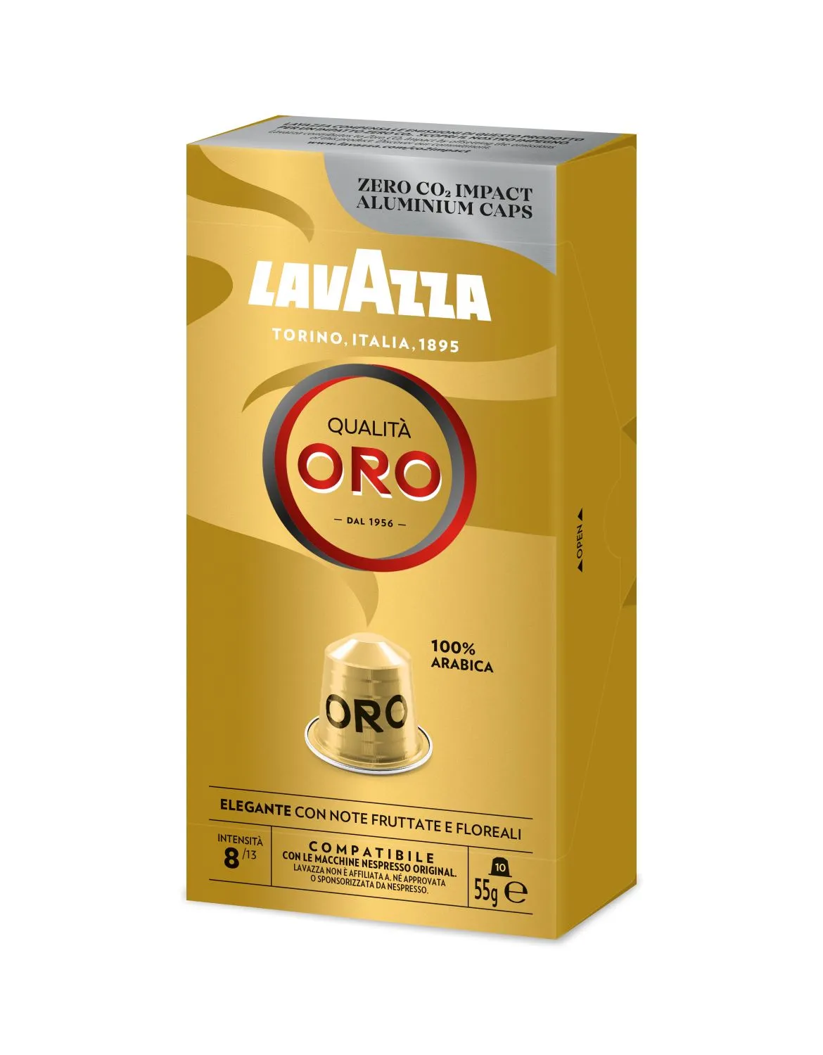 Nespresso Compatible Lavazza Oro 40 Coffee Capsules
