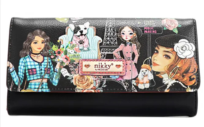 NEW ARRIVAL Nicole Lee NIKKY TRIFOLD WALLET