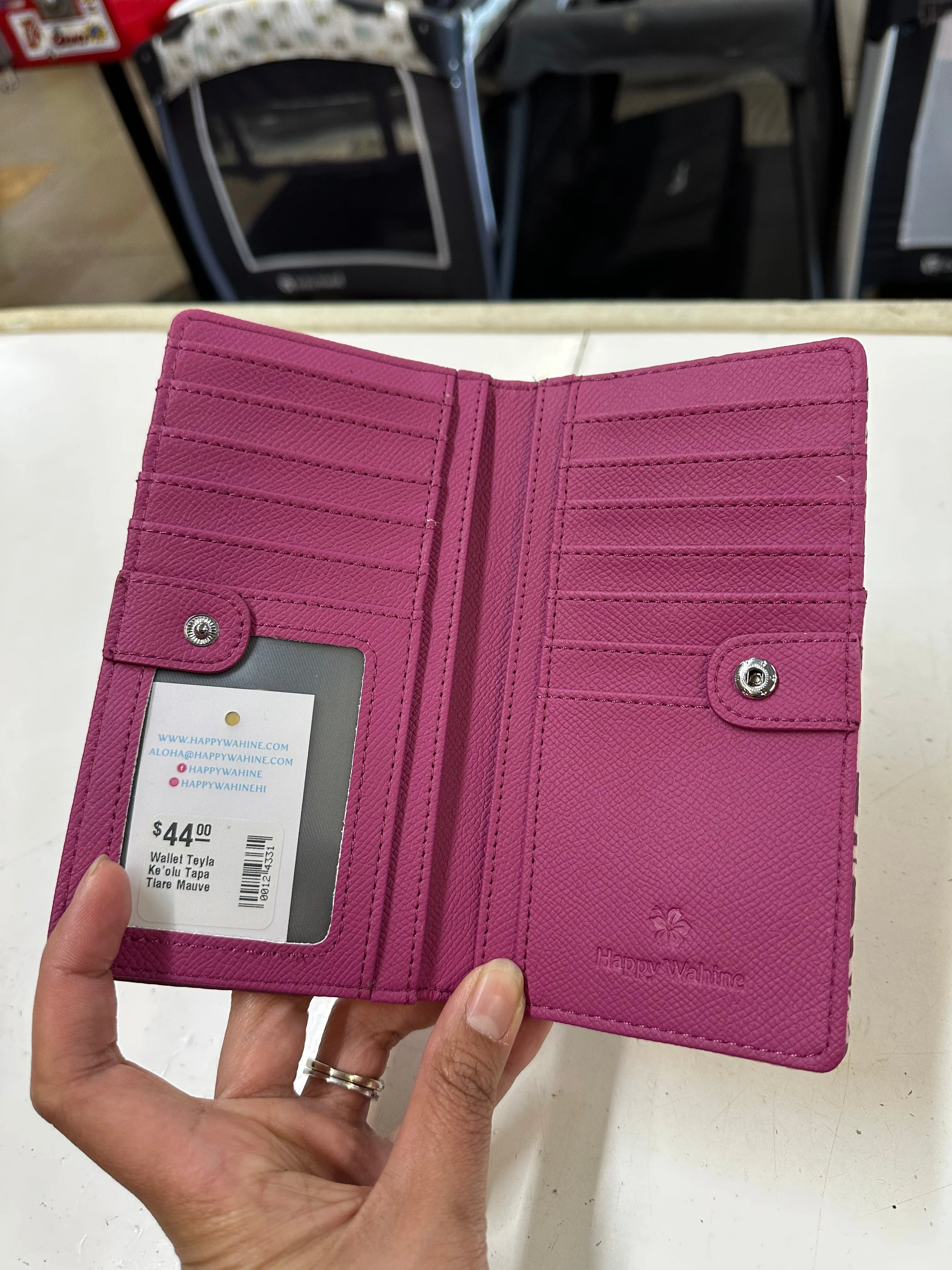 New Happy Wahine Wallet