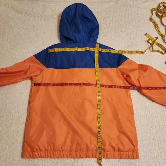 NEW Reebok Lined Windbreaker Jacket (FL Gator Colors!) Orange/Blue  L