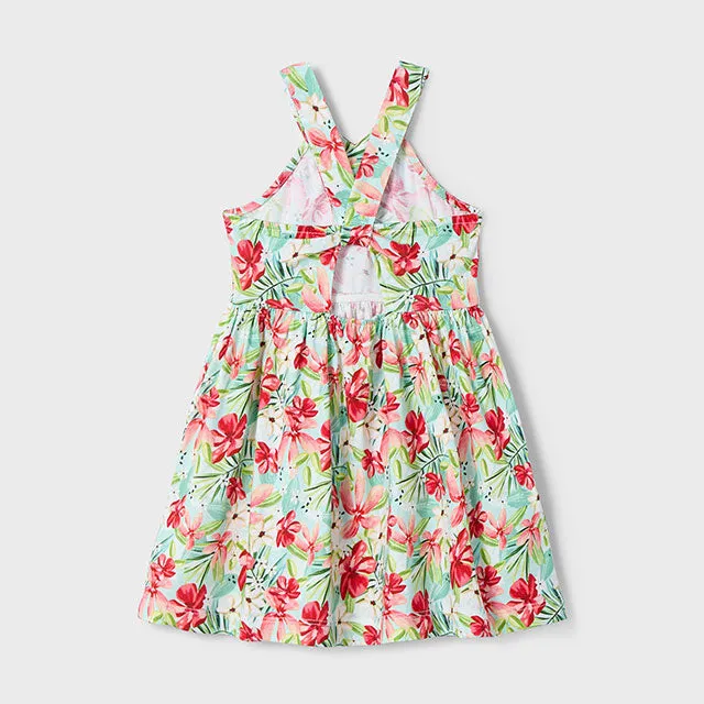 NEW SS25 Mayoral Girls Sun Dress 3938 Aqua/41