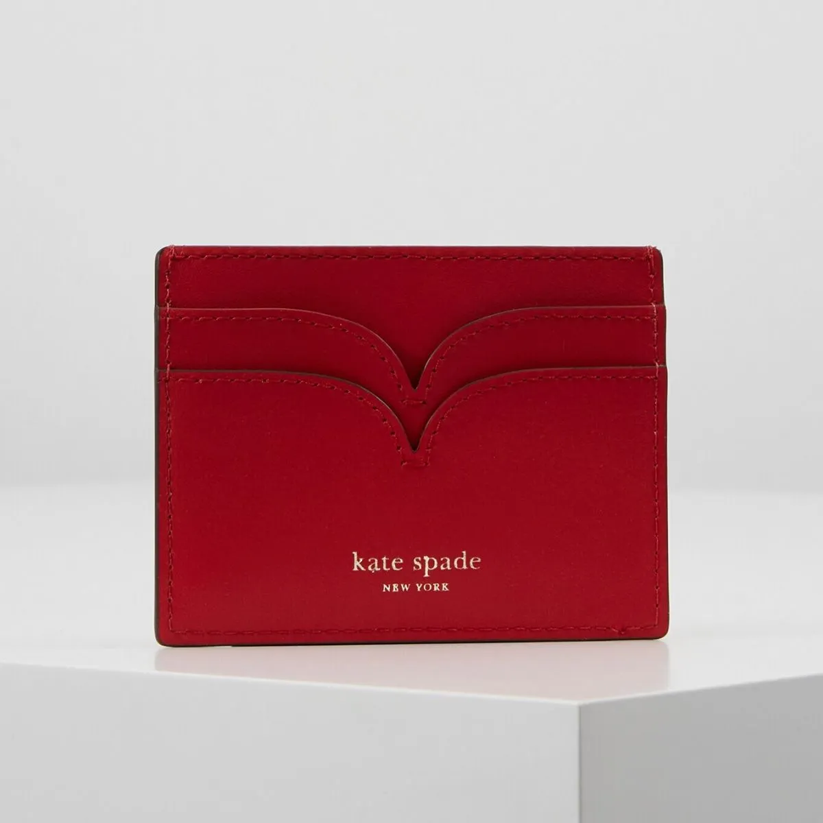 Nicola Bicolor Hot Chili Cardholder