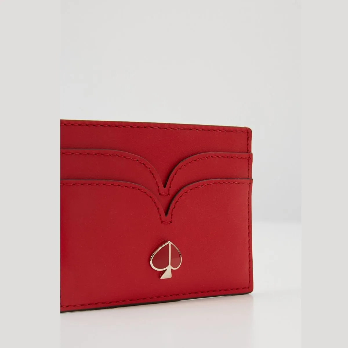 Nicola Bicolor Hot Chili Cardholder