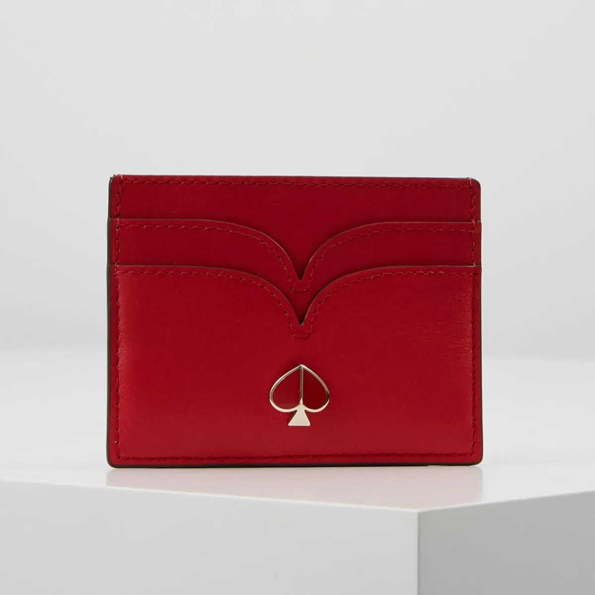 Nicola Bicolor Hot Chili Cardholder