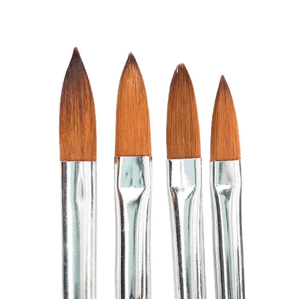 No.14 Acrylic Brush - Wooden Handle