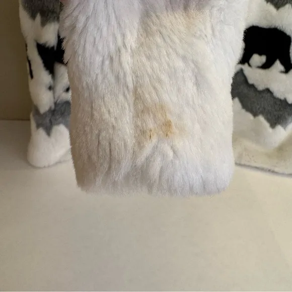 Northern Lifestyles Patterned Funfur Jacket