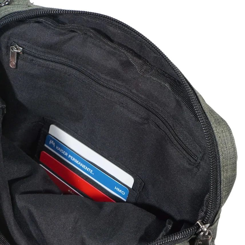 NuPouch Anti-Theft Shoulder Bag-Black