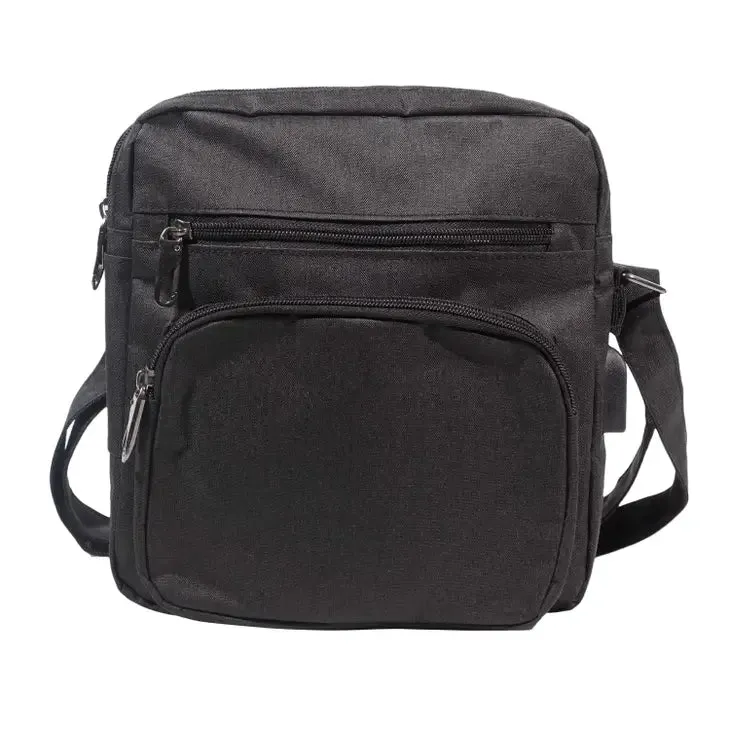 NuPouch Anti-Theft Shoulder Bag-Black