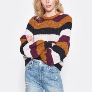 NWT JOIE Izzie striped knitted sweater Wool Alpaca