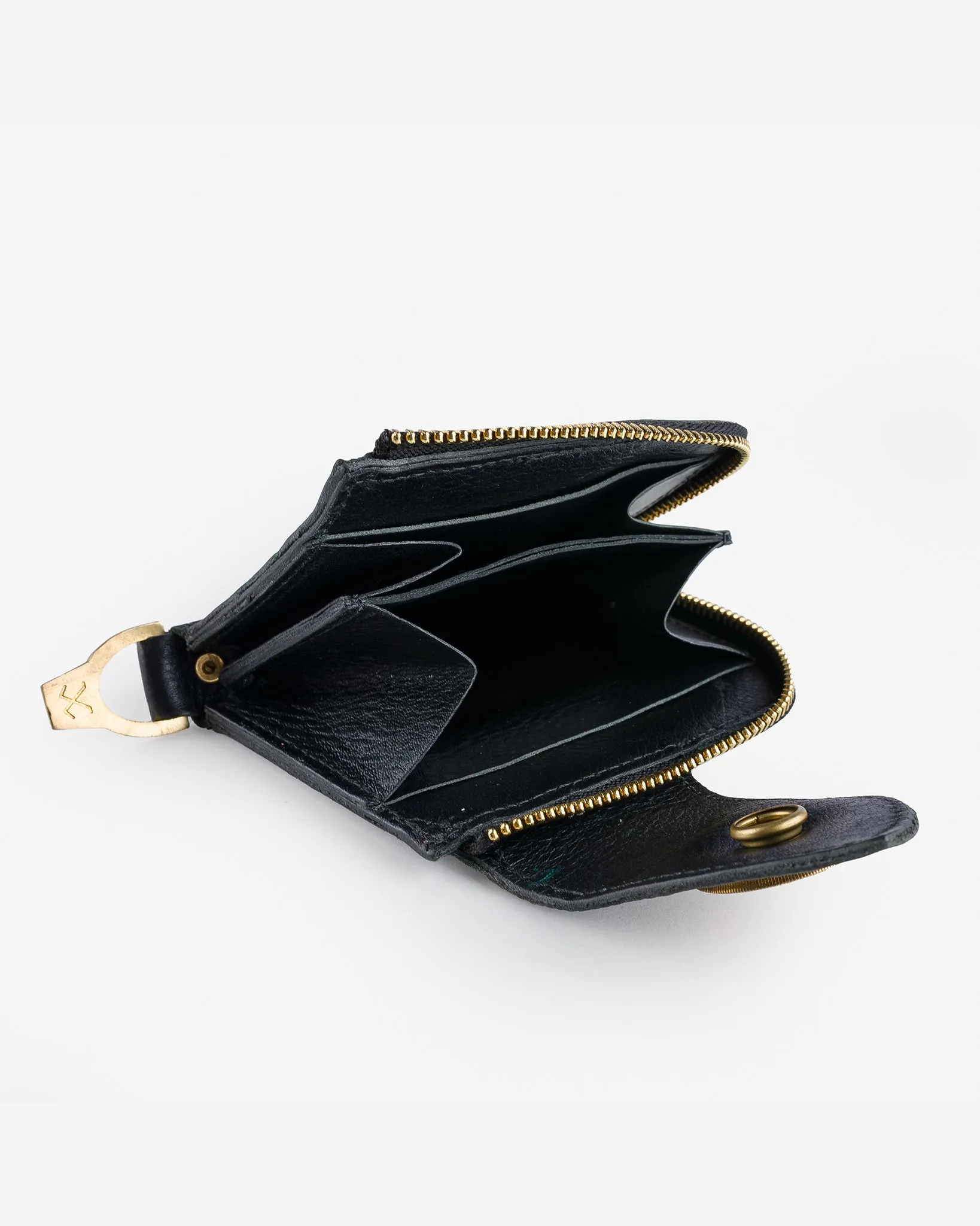 OGL Condor Zip Wallet - Tumbled Black