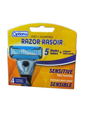 Option  Men Razors 4 Cartridges
