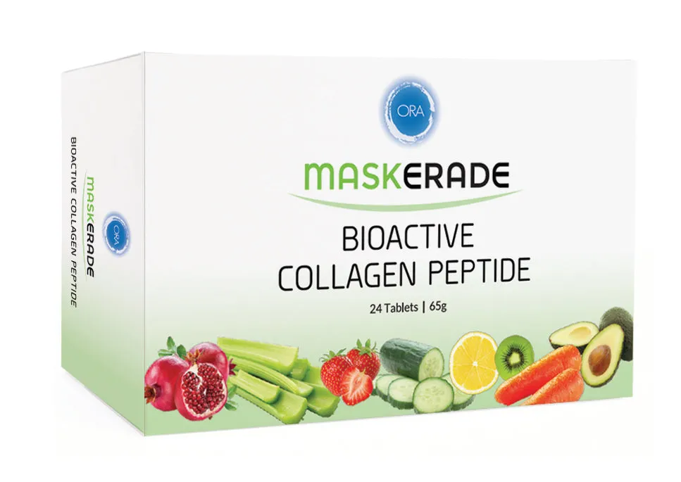 ORA MasKerade Collagen Peptide Tablets (24 tablets)