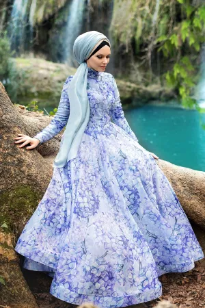 Ortensia Chiffon Dress
