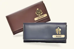 Pack of 2 Personalized Premium Lady Wallet
