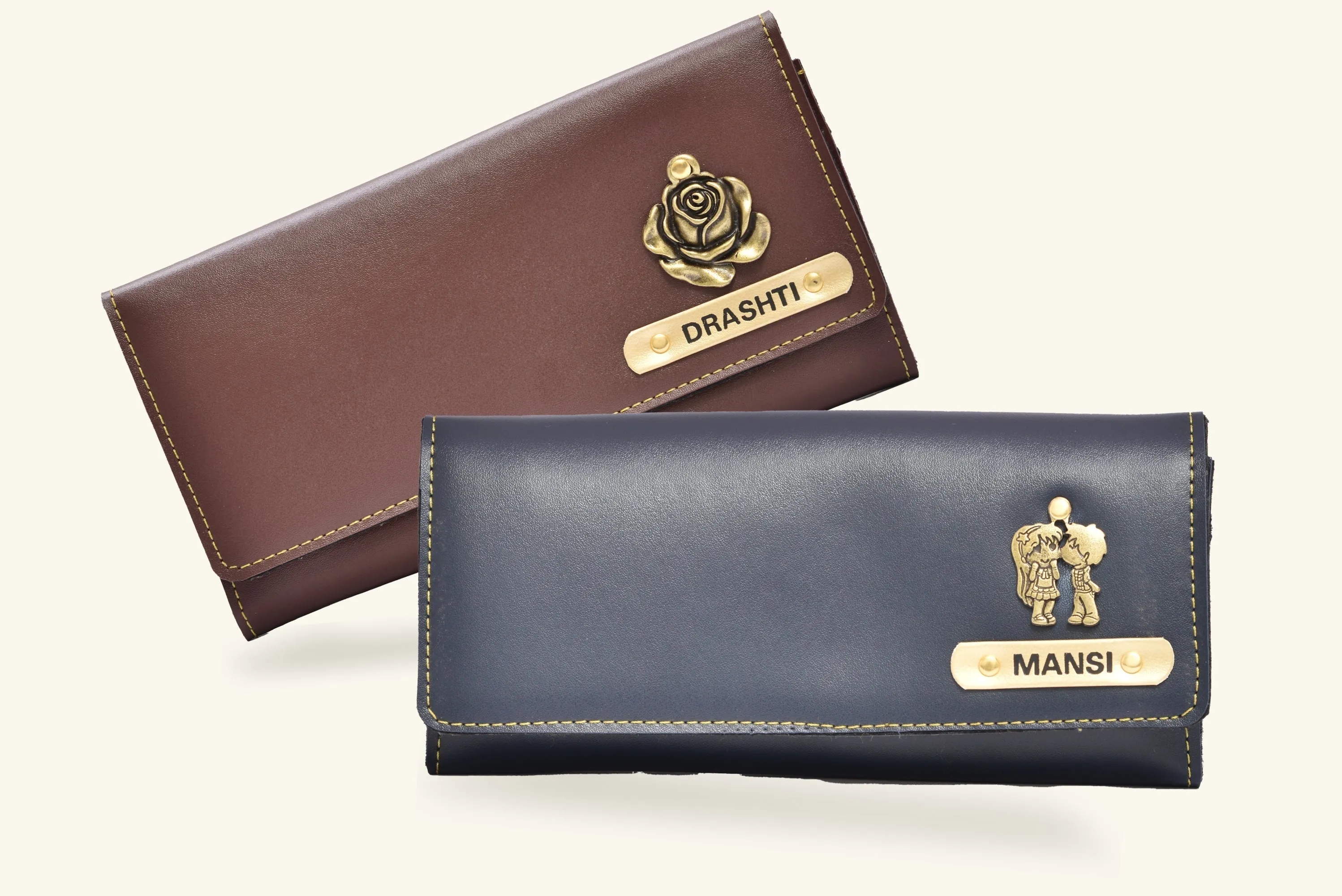 Pack of 2 Personalized Premium Lady Wallet