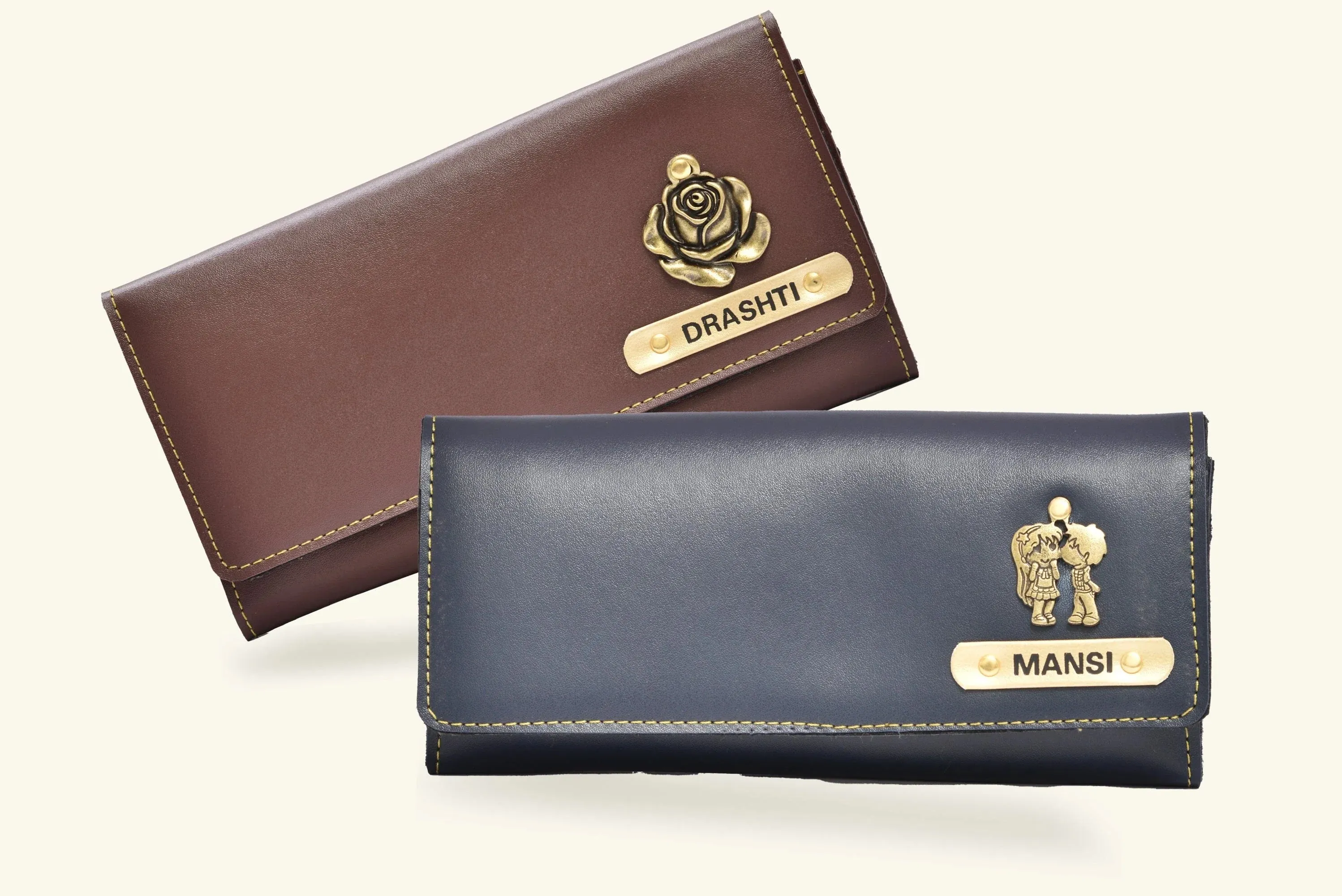 Pack of 2 Personalized Premium Lady Wallet