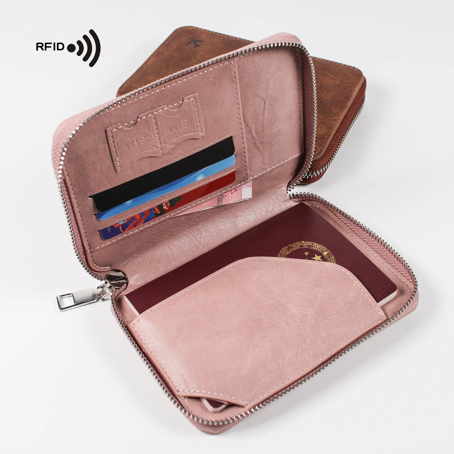 Passport Holder RFID Anti-Theft