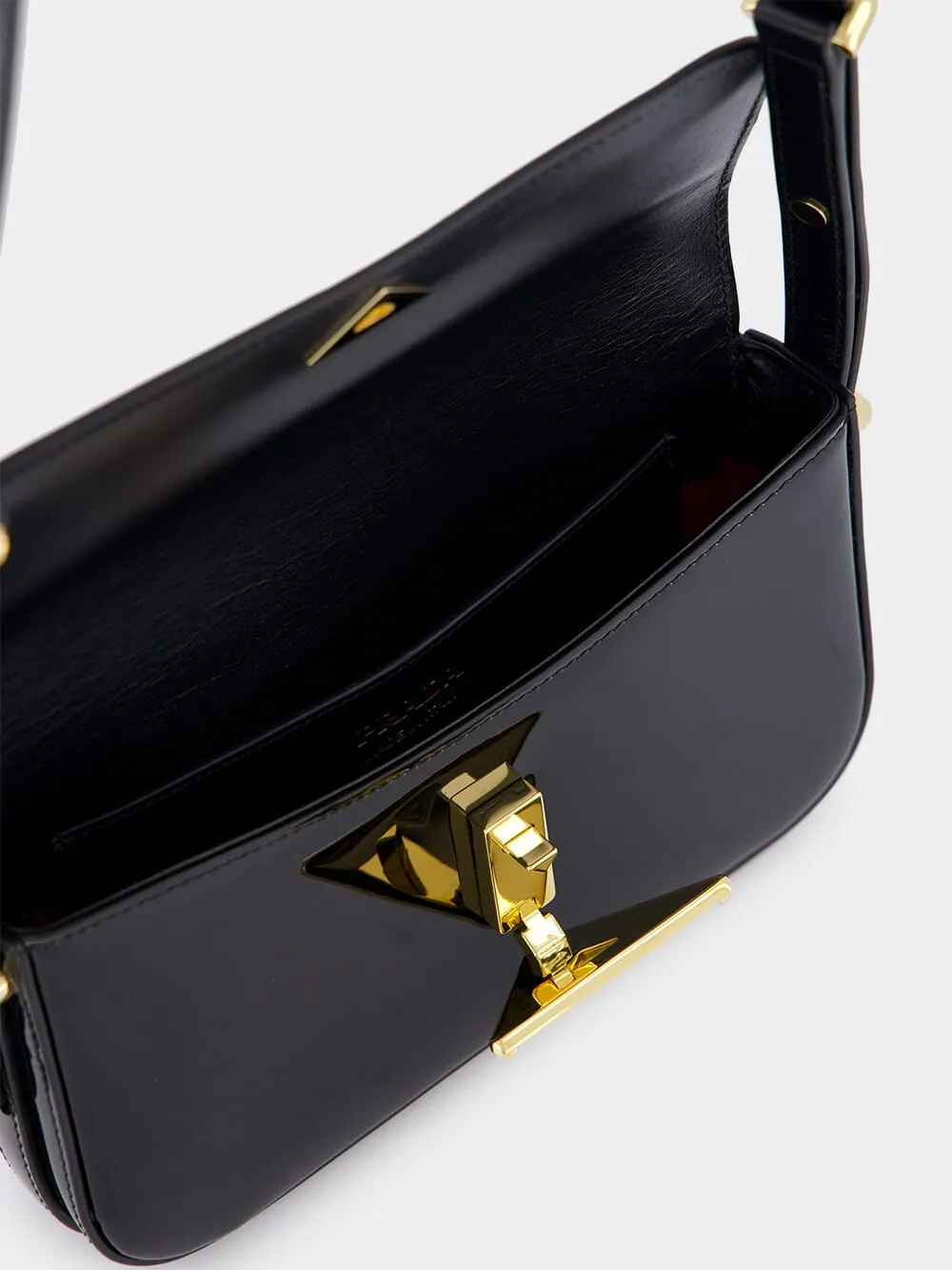 Patent Leather Shoulder Bag