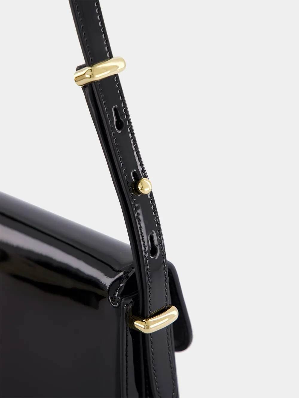 Patent Leather Shoulder Bag