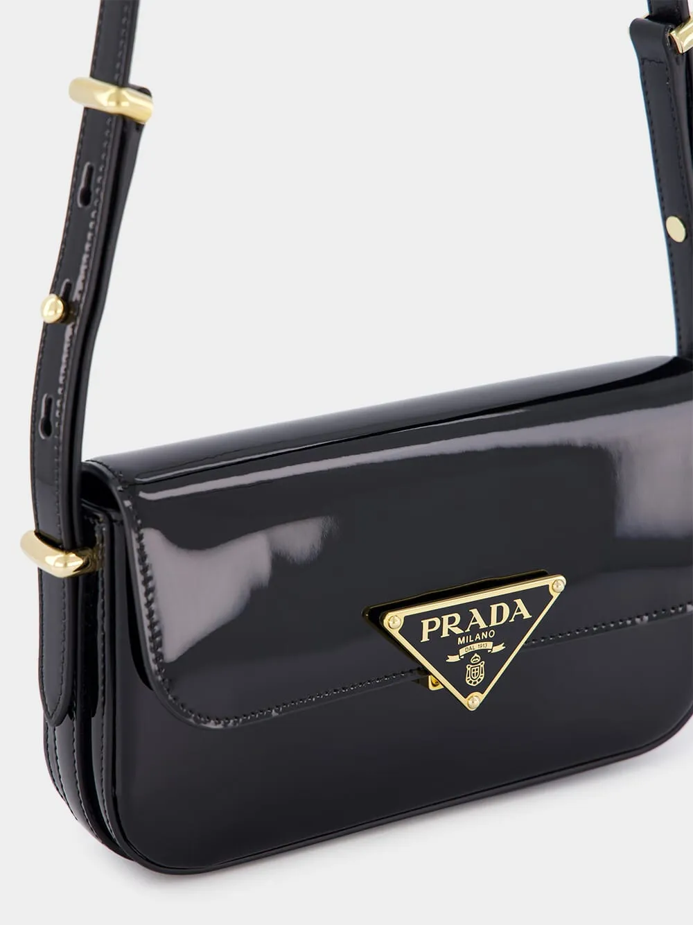 Patent Leather Shoulder Bag