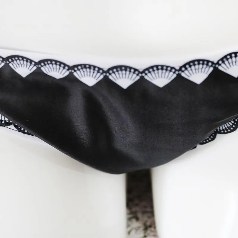 Patterned Bikini Set
