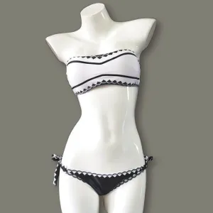 Patterned Bikini Set