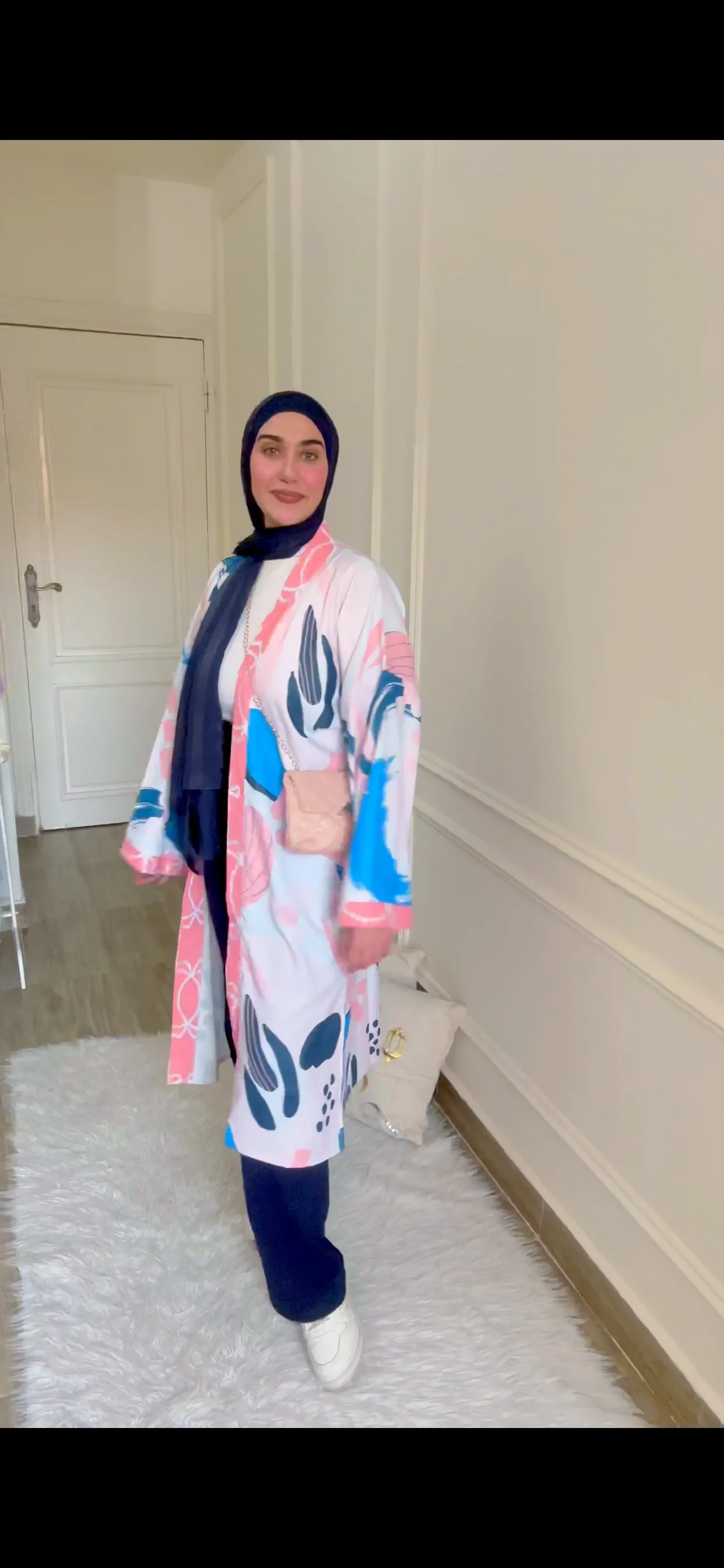 Patterned cardigan