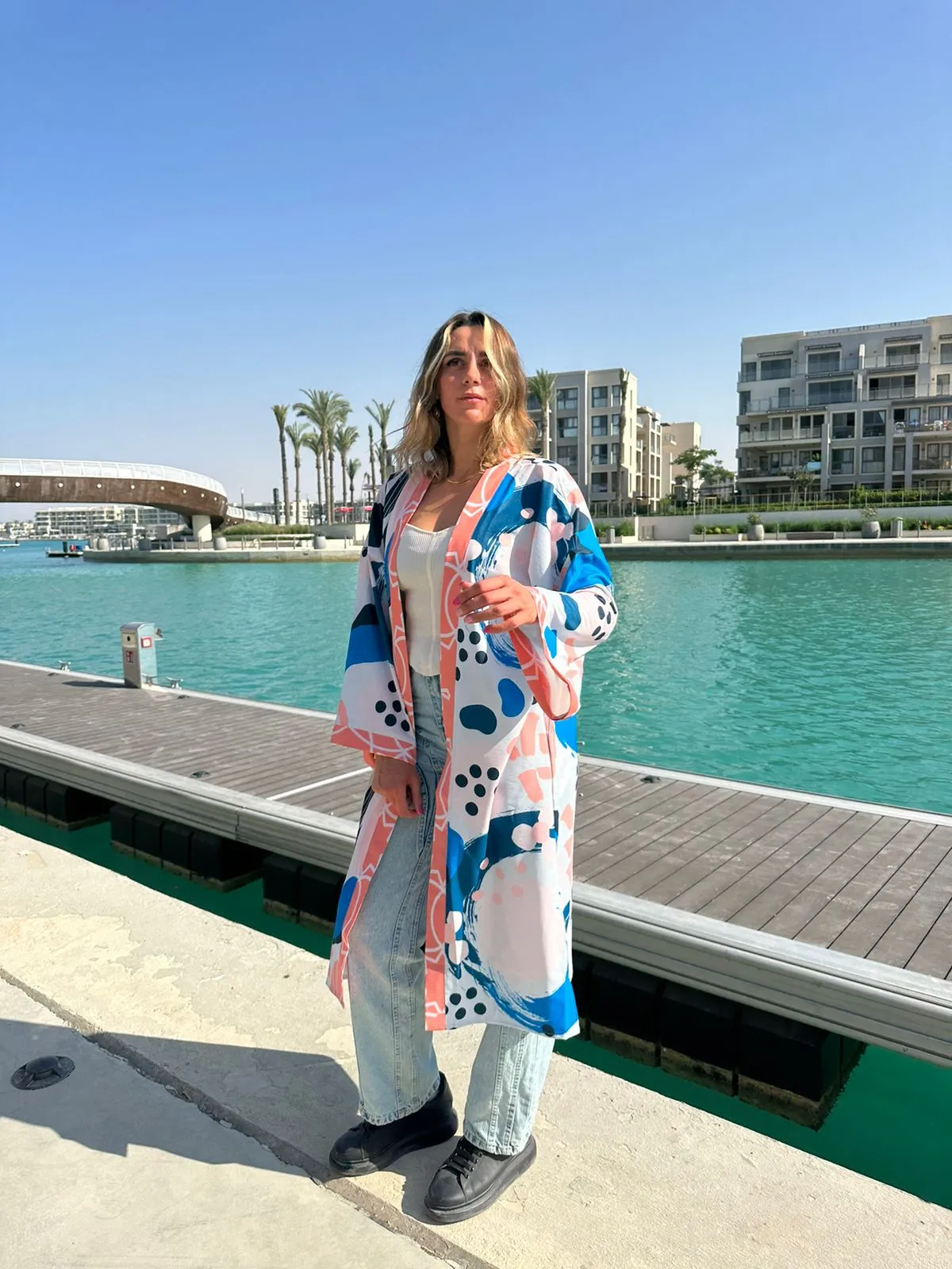 Patterned cardigan