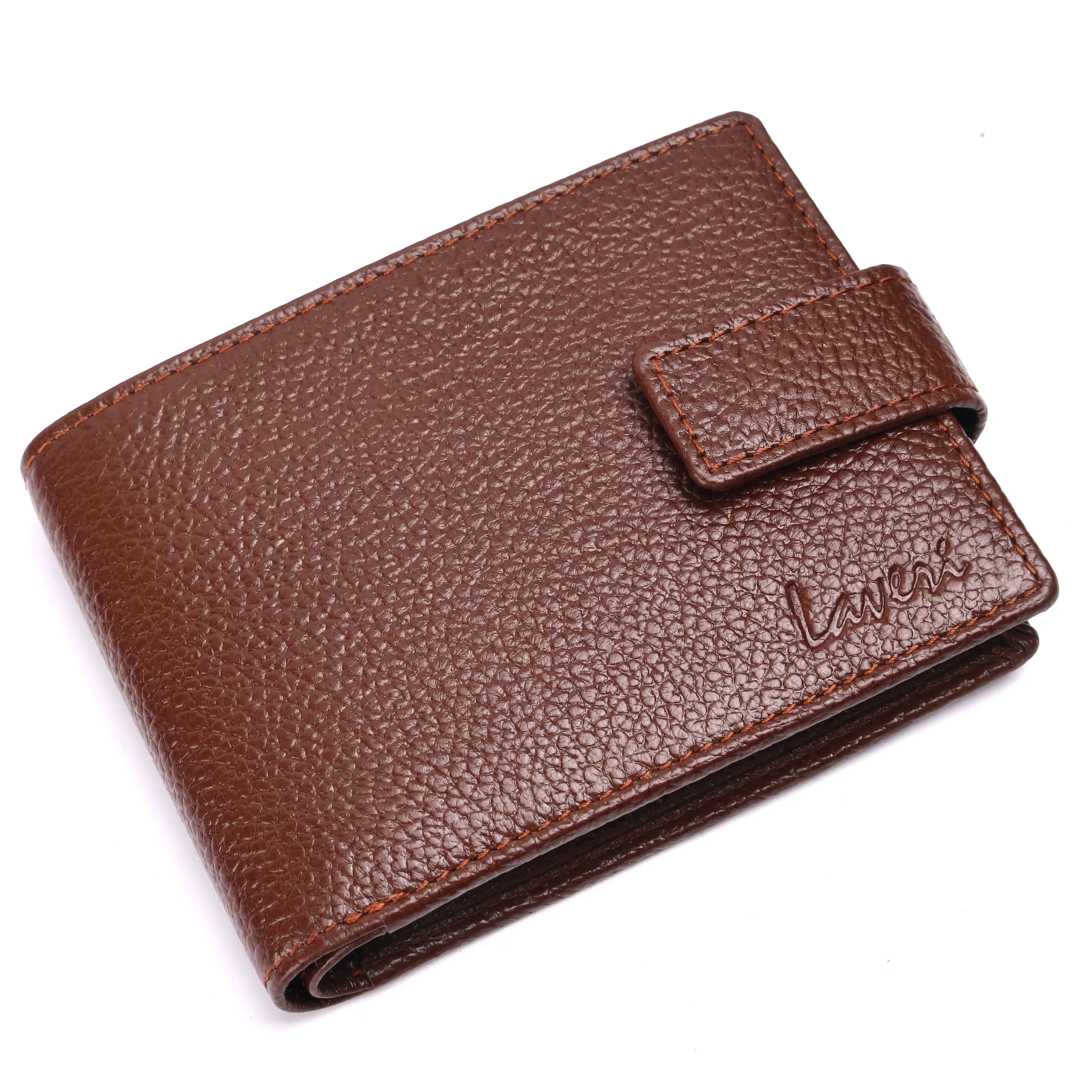 Pebble Texture 12 Card Billfold Wallet #1074L