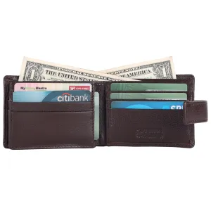 Pebble Texture 12 Card Billfold Wallet #1074L