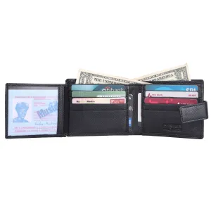 Pebble Texture 16 Card Billfold Wallet Loop #1001L