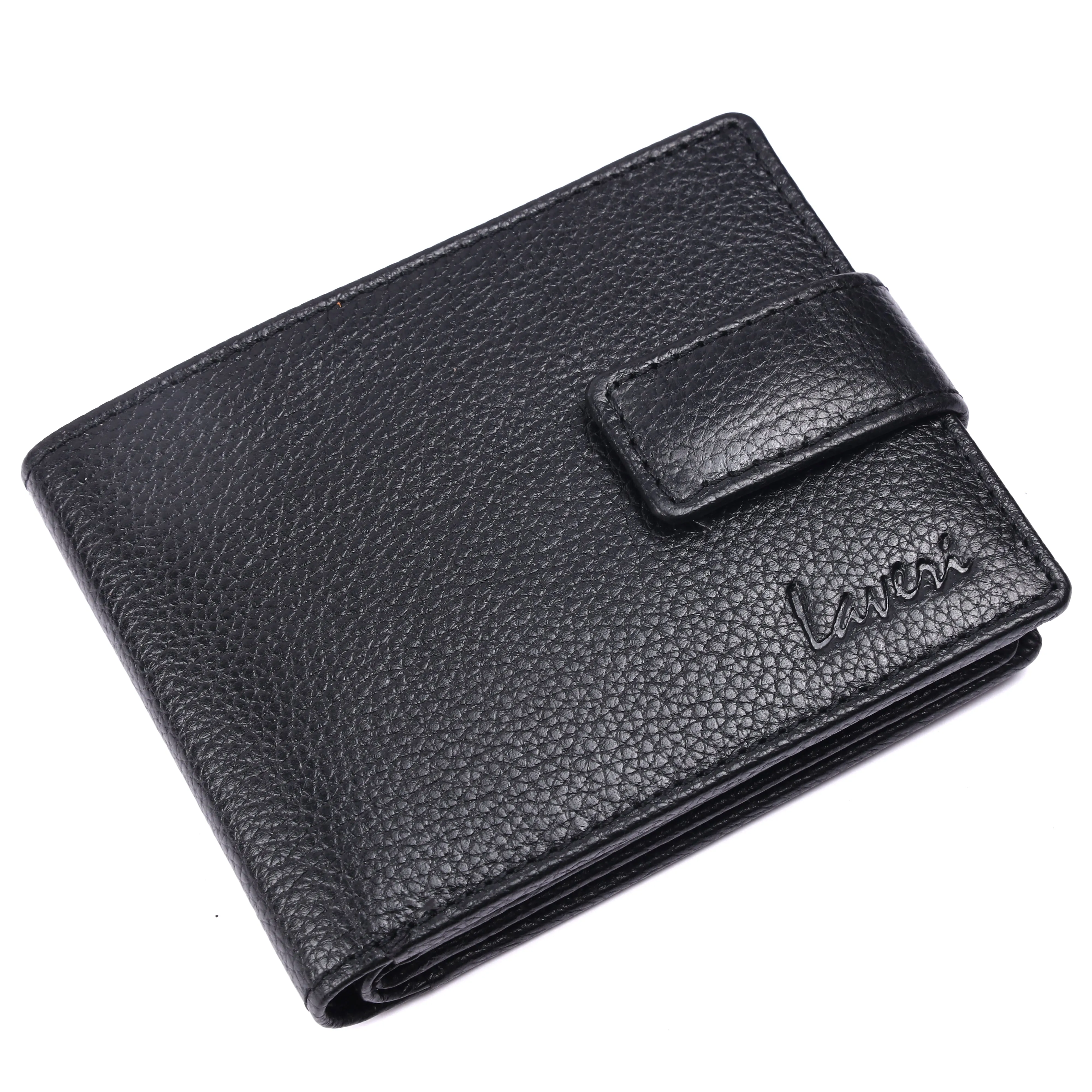 Pebble Texture 16 Card Billfold Wallet Loop #1001L
