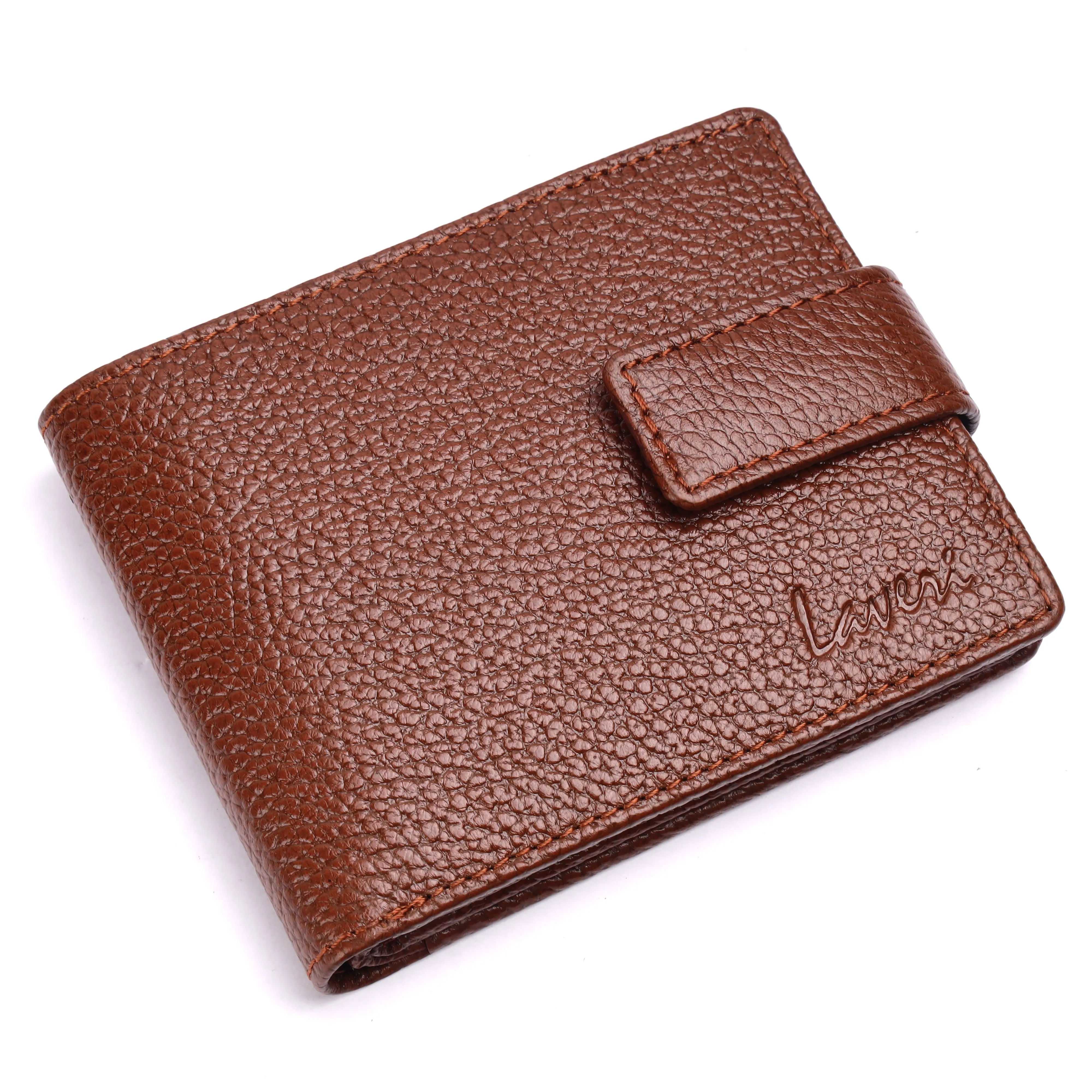 Pebble Texture 16 Card Billfold Wallet Loop #1001L
