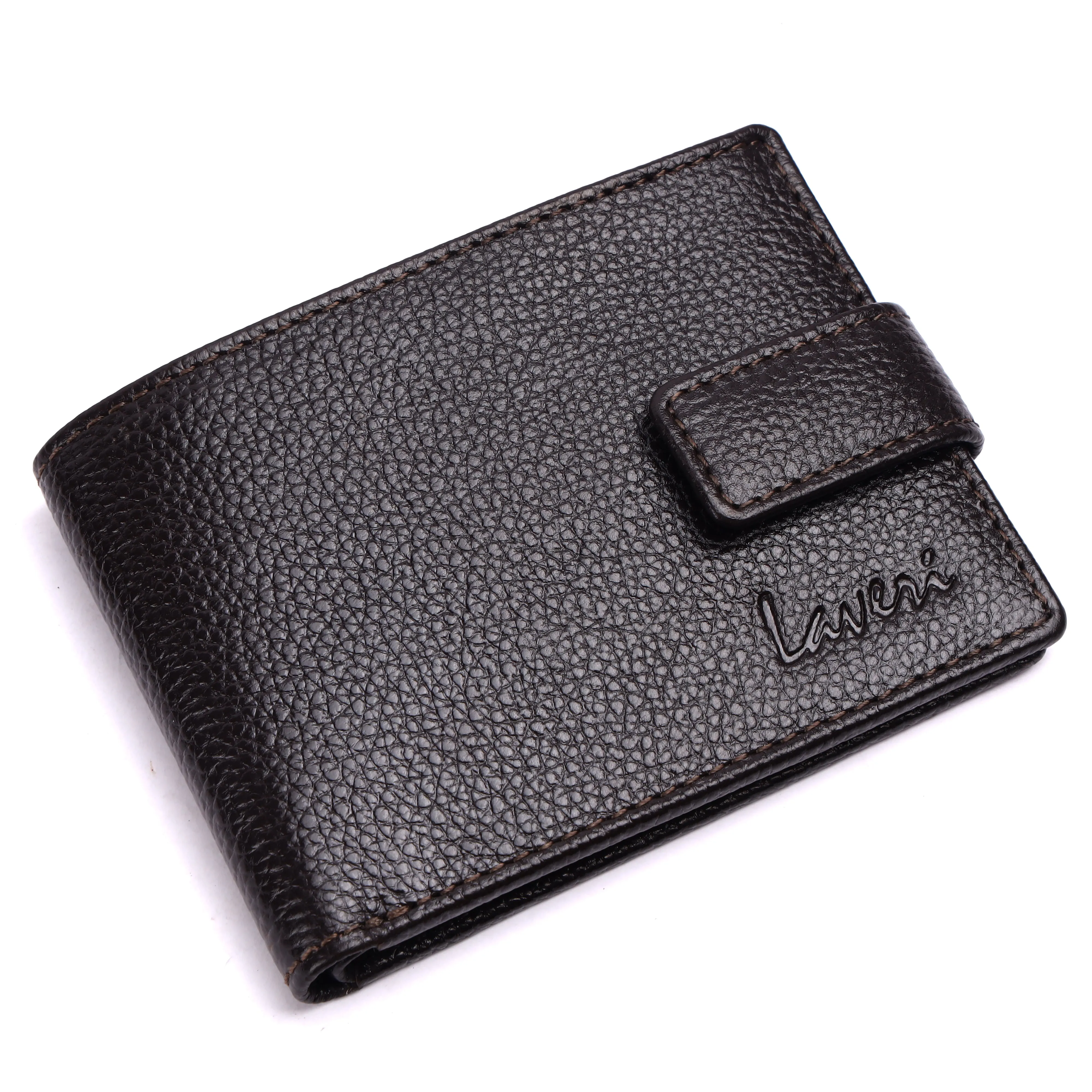 Pebble Texture 16 Card Billfold Wallet Loop #1001L