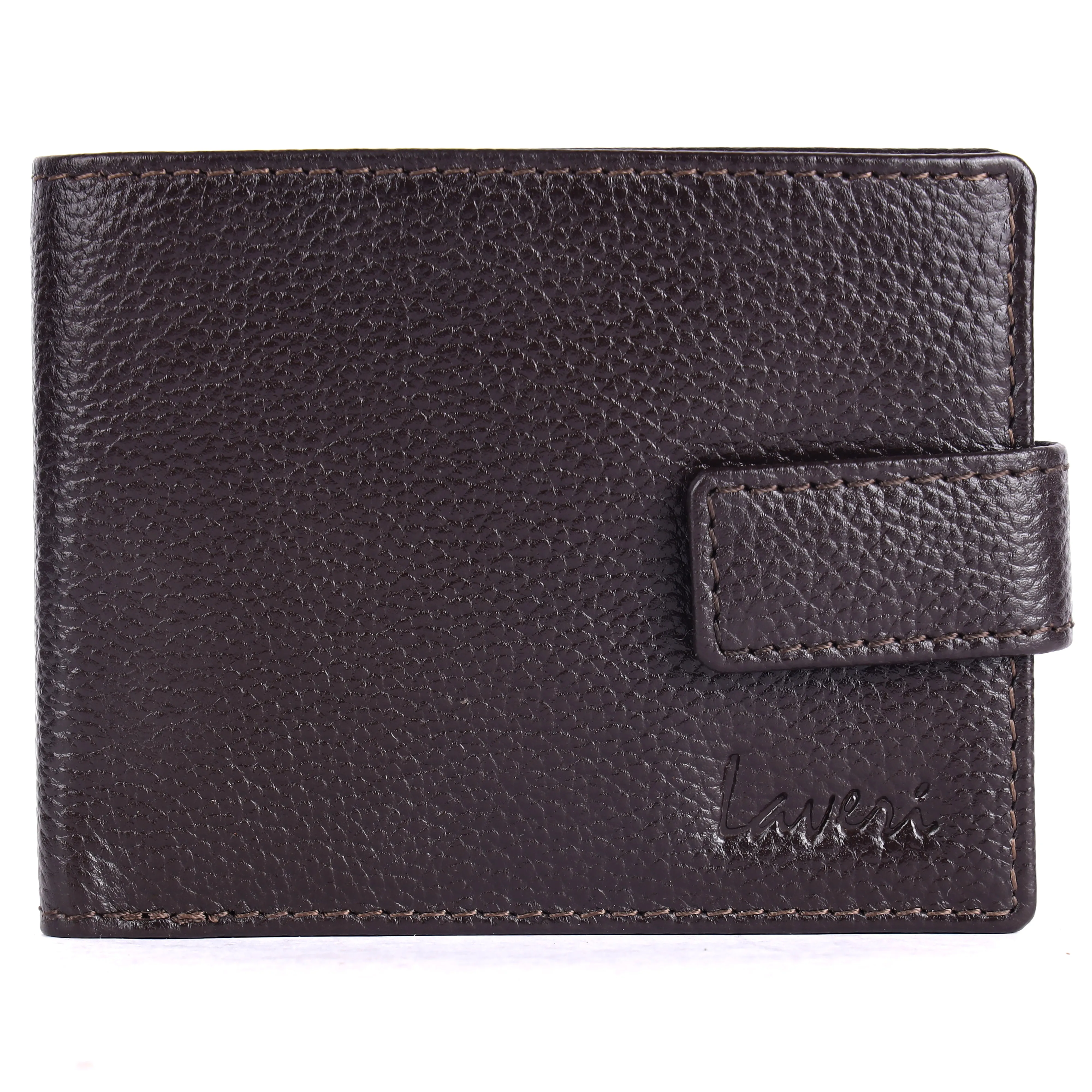 Pebble Texture 16 Card Billfold Wallet Loop #1001L