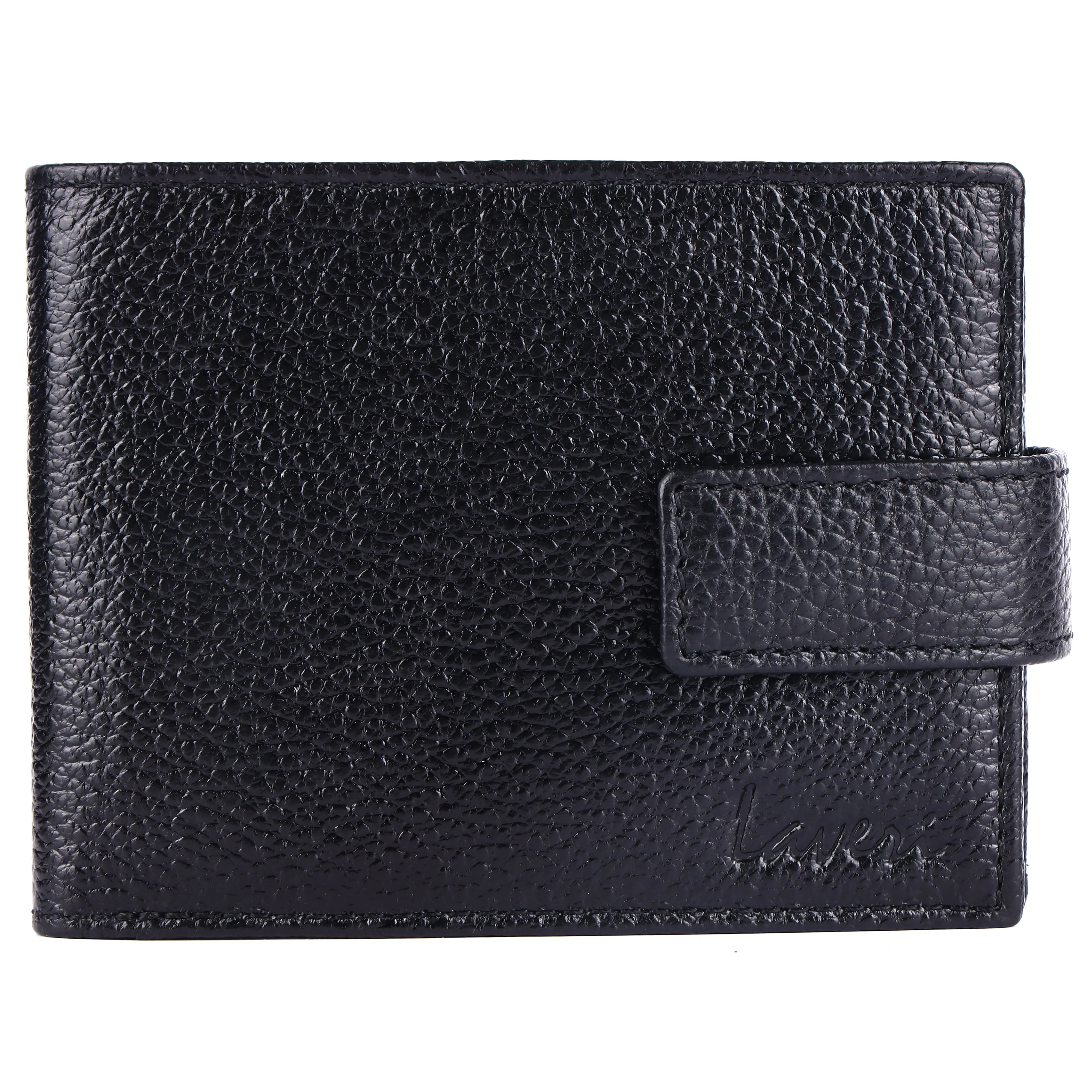 Pebble Texture 16 Card Billfold Wallet Loop #1001L