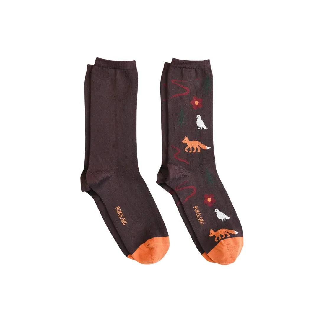 Pima Cotton Socks Patterned 2 Pack