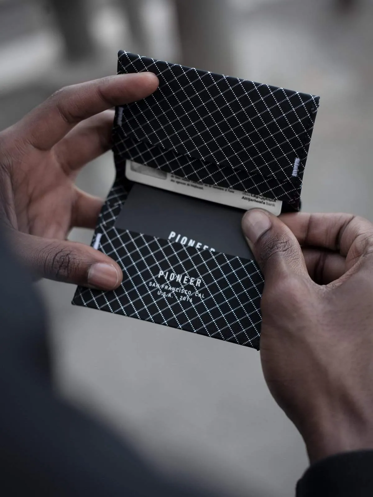 Pioneer Division Bifold Wallet 10XD Ripstop Black
