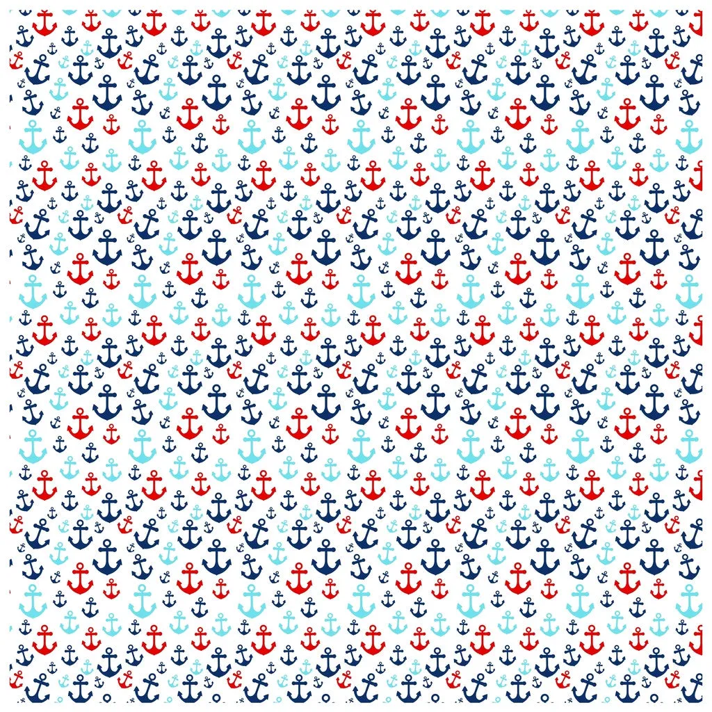 Pirate Nautical Boys Heat Transfer Vinyl Sheet