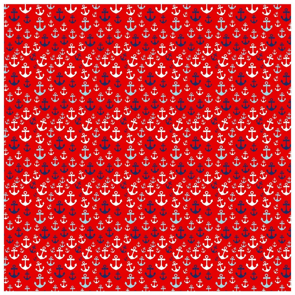 Pirate Nautical Boys Heat Transfer Vinyl Sheet